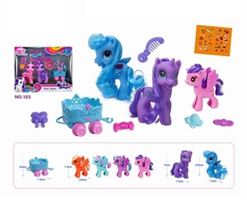 Fairy horse slide (trailer) set - OBL774835