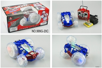 Four way double side remote control tipper white wheel (baodian) - OBL775145