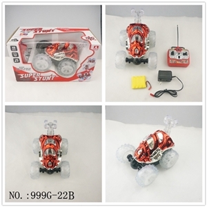 Four way remote control music tipper white wheel (battery usb) - OBL775147