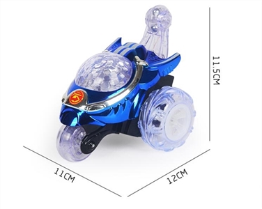 Four way remote control music tipper white wheel (including usb plug-in cable) - OBL775169