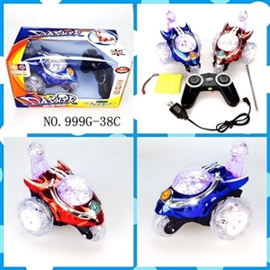 Four way remote control music tipper white wheel (including usb plug-in cable) - OBL775170