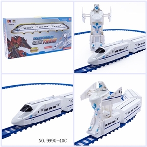 Deformed high speed rail car - OBL775173