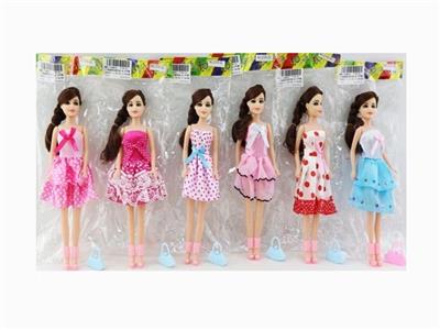 6 only top grade 11.5 empty handed rapunzel barbie six assortments - OBL798625