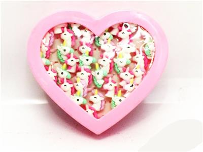 Peach heart box 36 ring - OBL805265