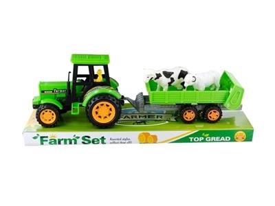 Inertial powder cut the farmer car cow sheep - OBL805553