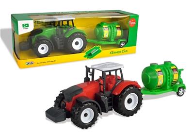 Inertia big farmer car out red and green color mixing kettle - OBL805574