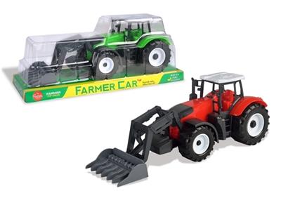 Inertial harvest the farmer car / 2 color red and green - OBL805597