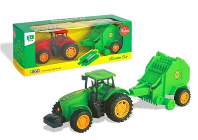 Sliding threshing farmer vehicle/car 2 color - OBL805609