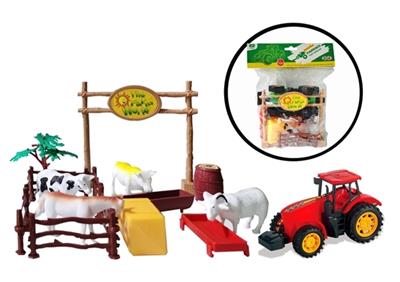 The farmer combination sliding suit/red, green, 2 color - OBL805616