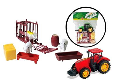 The farmer combination sliding suit/red, green, 2 color - OBL805619