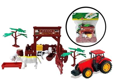 The farmer combination sliding suit/red, green, 2 color - OBL805620