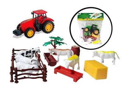 The farmer combination sliding suit/red, green, 2 color - OBL805621