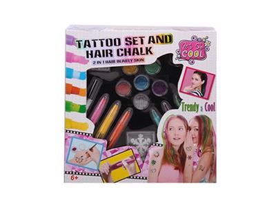 Dye hair tattoo sleeve - OBL805792