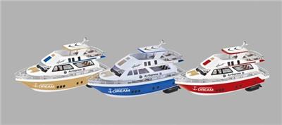 Double remote-controlled boats cruise ship - OBL806125