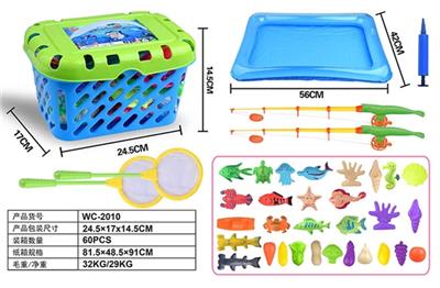 Magnetic fishing and inflatable pool - OBL806126