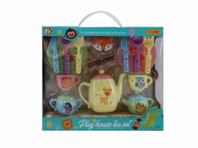 18 PCS boxed tea set matte (design) - OBL806294