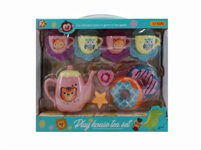 17 PCS in a box tea set matte (design) - OBL806295