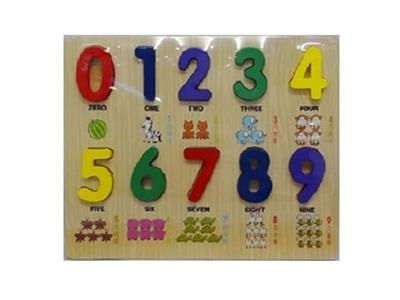 Wooden digital puzzle - OBL806395