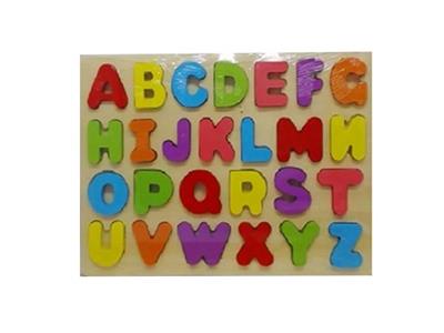 Wooden letter puzzles - OBL806403