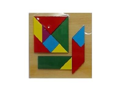 Wooden geometric puzzles - OBL806453