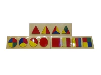 Wooden geometric cognitive puzzle - OBL806460