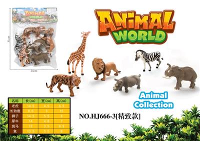 6只6寸野生动物【普通款】 - OBL806900