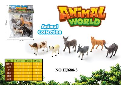 6只6寸农场动物 - OBL806906