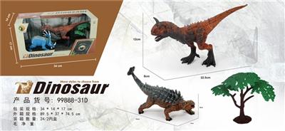 食肉牛龙/甲龙/戟龙/树 - OBL807010