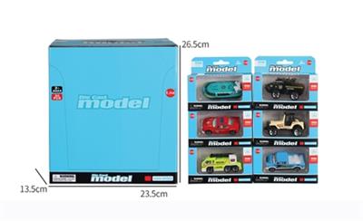 Alloy sliding city combination 24 PCS - OBL807059