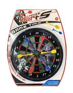 10 inches of double blister double-sided magnetic target with gold car - OBL807201