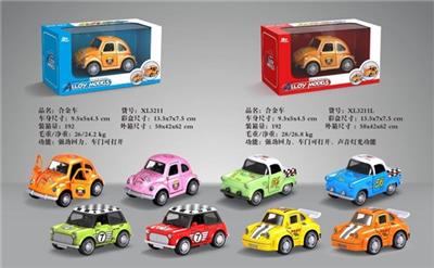 Q version of alloy car four assortments - OBL807845
