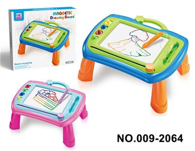 Color magnetic doodle board table - OBL807894