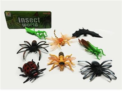 仿真昆虫8只装 - OBL807905