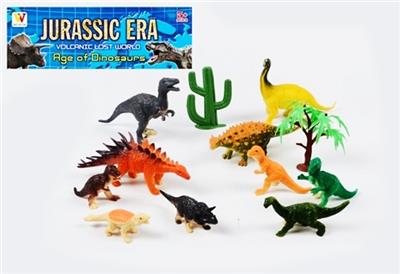 10只装仿真恐龙套 - OBL807907