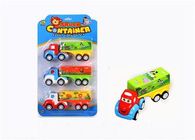 Inertial cartoon container truck - OBL808034