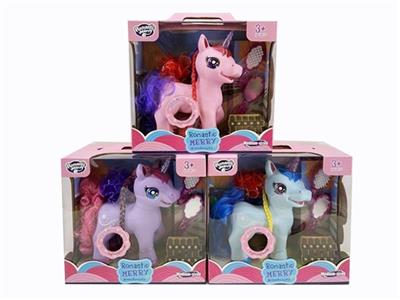 One-horned elven horses - OBL808187