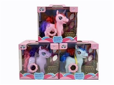 One-horned elven horses - OBL808188