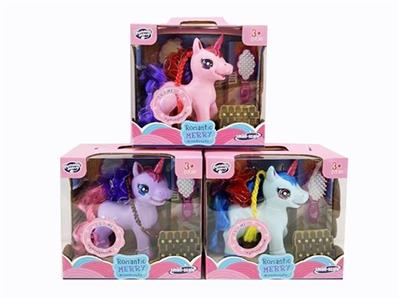 One-horned elven horses - OBL808191