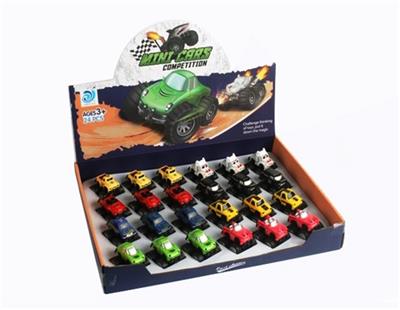 Back in alloy car (24 PCS) - OBL808211