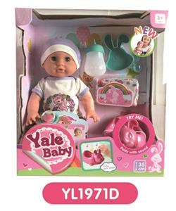 35 cm activities eye dolls with the function of water pee with IC music toilet - OBL808840