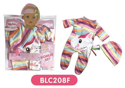 With urine trousers pacifier 18-inch dolls clothes - OBL809140