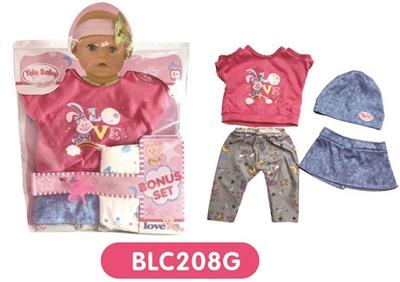 With urine trousers pacifier 18-inch dolls clothes - OBL809141