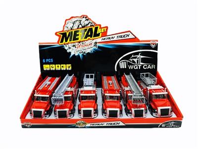 1:50 alloy back to fire three display box (6) strip light music (packet 3 * AG13) - OBL809317