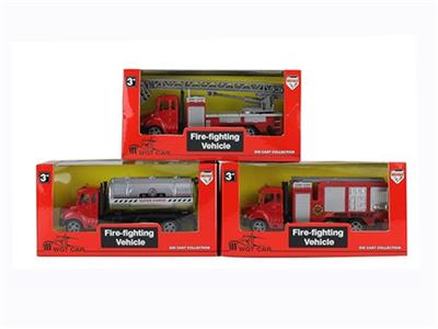 1:64合金回力小消防车 - OBL809364