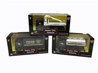 1:6 4 alloy back in small rescue vehicle European car - OBL809376