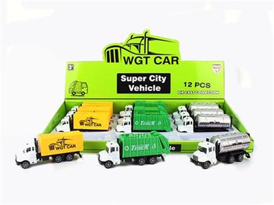 1:6 4 alloy back small truck (display box of 12) - OBL809385