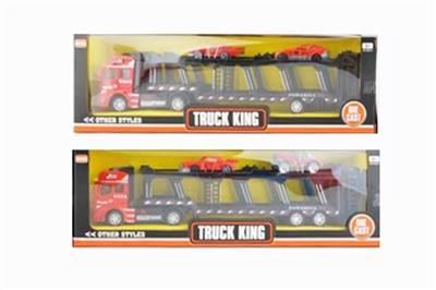1:50 alloy trailer with 2 Chelsea (red) - OBL809404