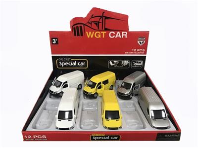 仿真奔驰运输车（展示盒12只） - OBL809425