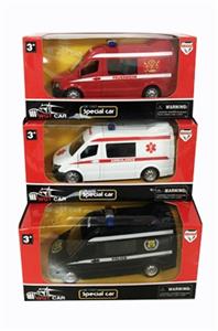 回力消防警车救护车三款混装 - OBL809427