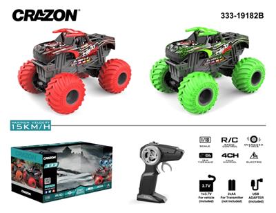 2.4G 1：18大轮越野车 - OBL809605